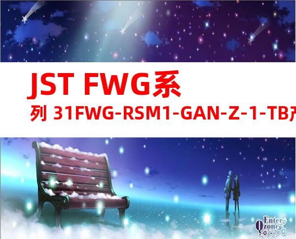 JST FWG系列 31FWG-RSM1-GAN-Z-1-TB产品规格书
